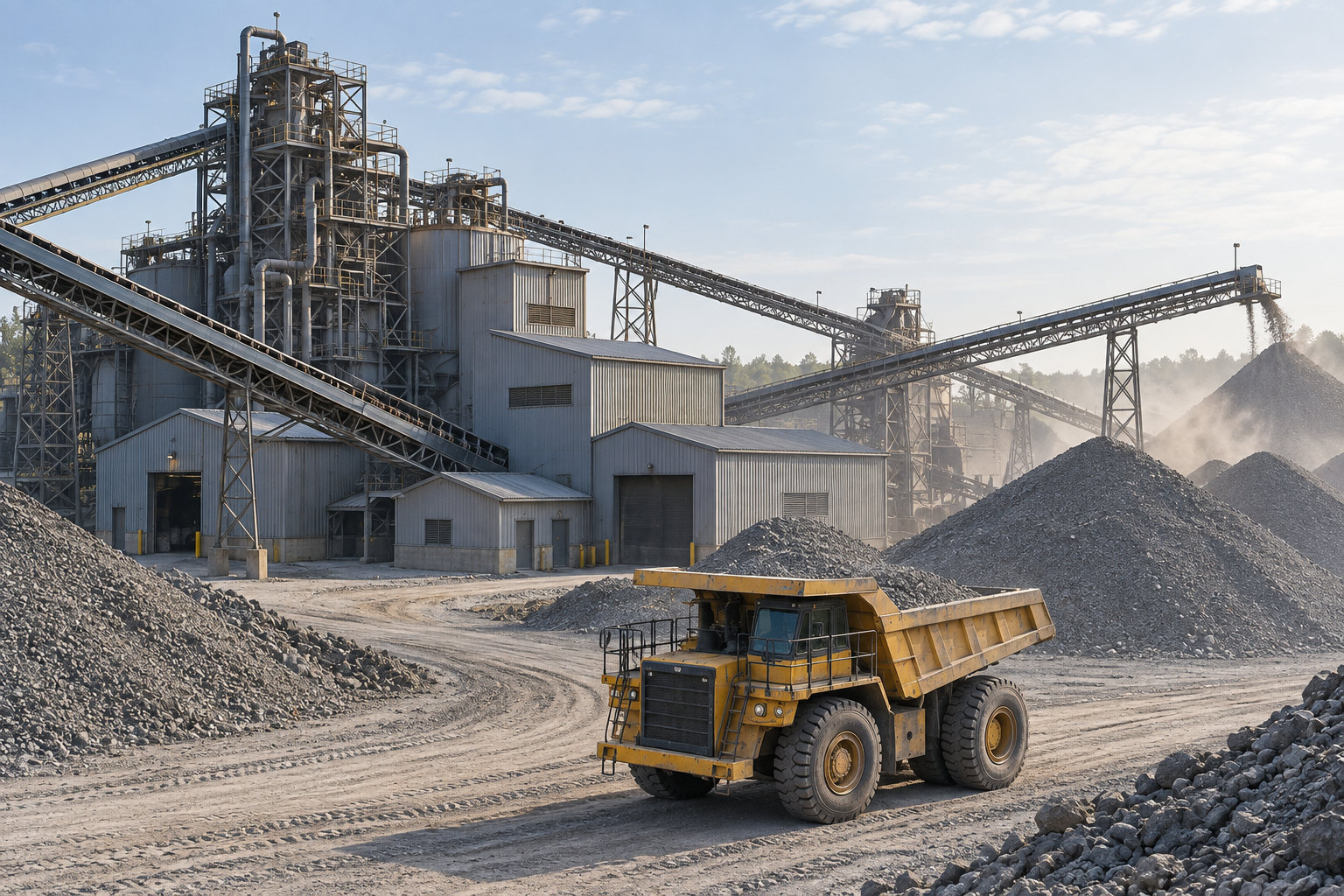 Industrial Mineral Processing Facility
