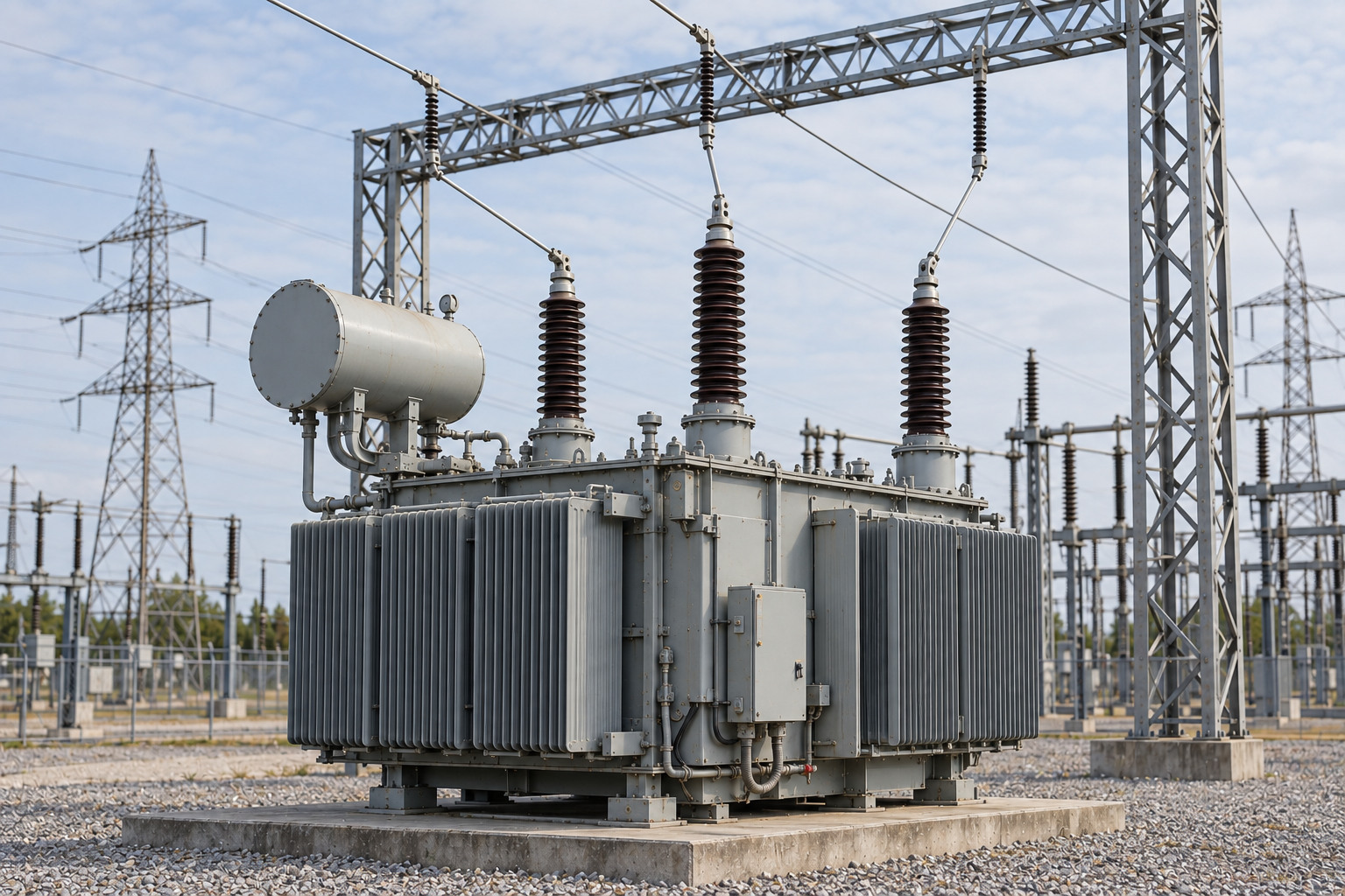 Electrical Substation and Power Transformer